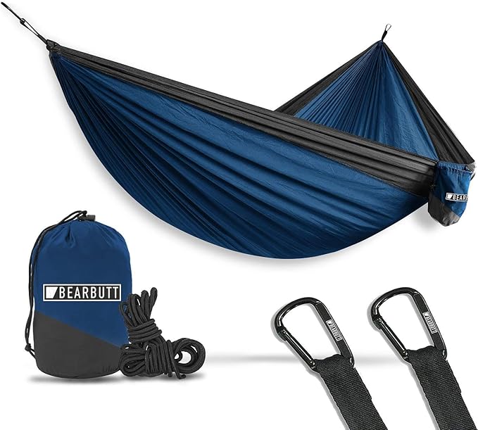 Bear Butt Double Camping Hammock and Bear Butt Kodiak Hammock Straps Bundles.