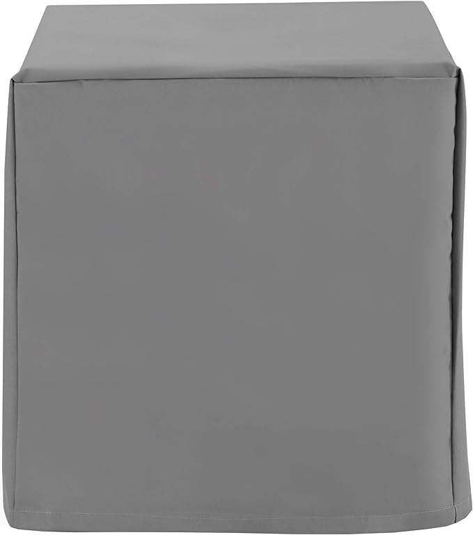 Crosley Furniture Patio Furniture Covers, Waterproof Outdoor Side Table Cover for Backyard, Deck, Gray
