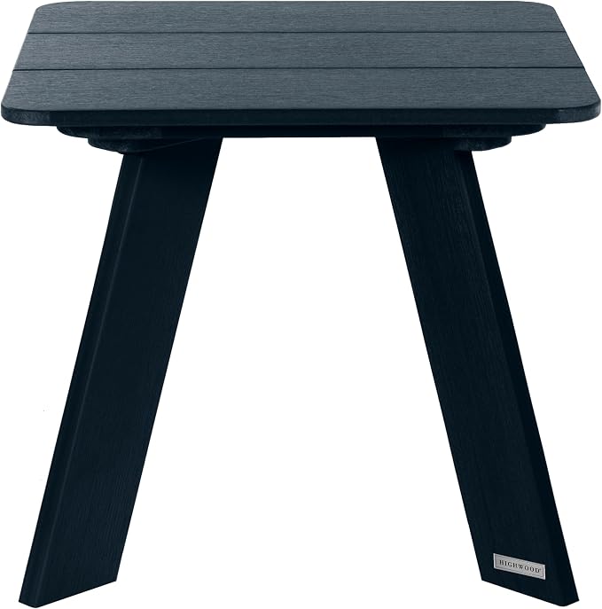 highwood Italica Modern Adirondack Side Table, Federal Blue