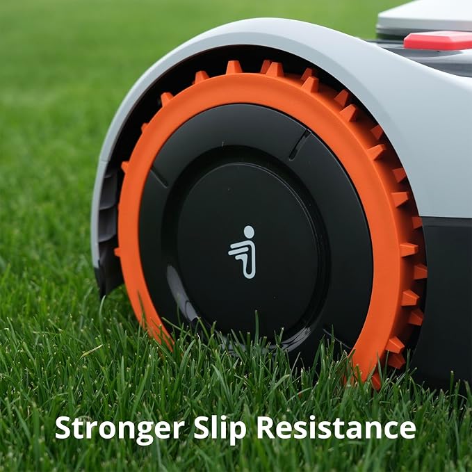 Segway Navimow Traction Wheel, Cleated Wheel, Rough Terrain Kit, Robust Wheels for Muddy Terrain and Slopes for Navimow i Series, i105N, i110N
