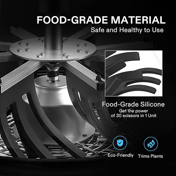 Herb Guard 16-inch Leaf Bowl Trimmer - Ultimate Precision & Efficiency