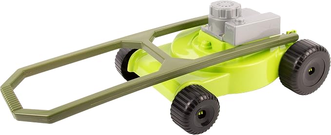 Esschert KG214 Children's Lawn Mower, Plastic, Green