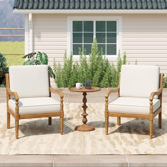 Patio Furniture Set of 4, Outdoor Sectional Furniture with Coffee Table, All-Weather Patio Conversation Set for Backyard, Garden and Poolside, Gray(Series F)