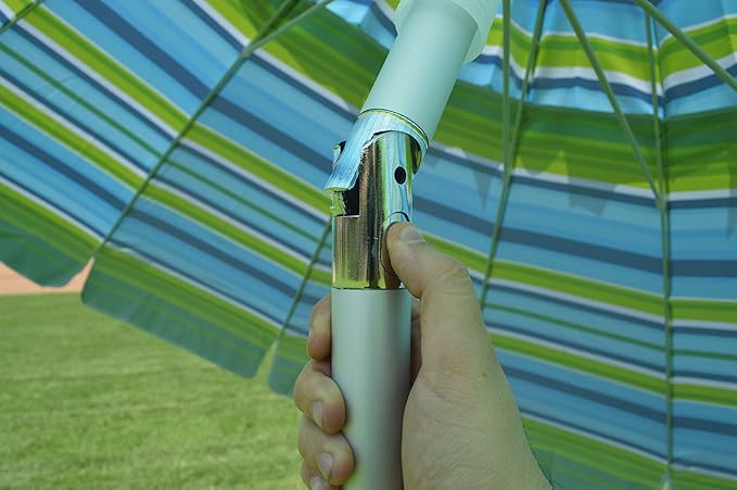 Beach Umbrella Rainbow Includes Carry Bag