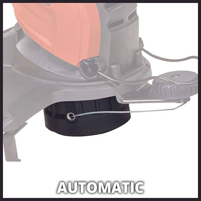 Einhell GC-ET 4530 Set Grass Trimmer with 30 cm Cutting Width and Spools, Red, Set of 3 Piece