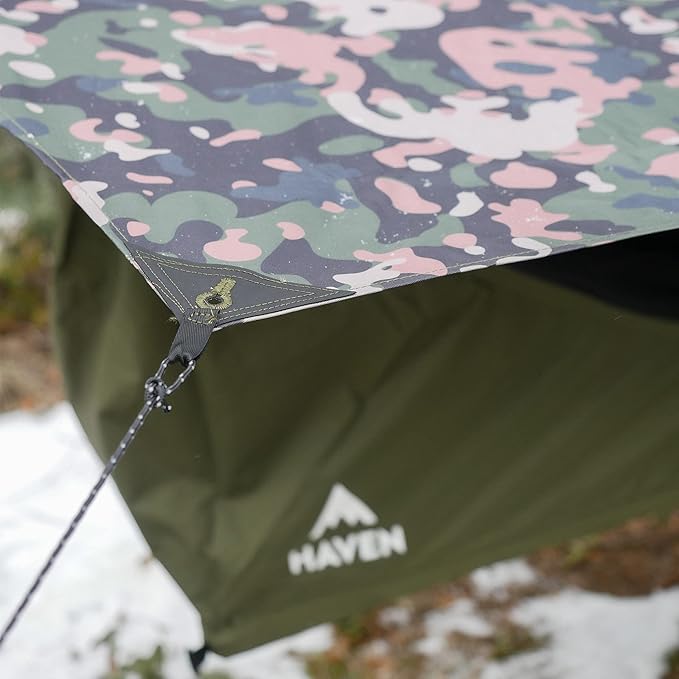 Haven Tents Lay Flat Hammock Tent - Waterproof Camping Hammock with Mosquito Net, Insulated Pad and Rainfly - Haven Tent, Haven XL, Haven Safari