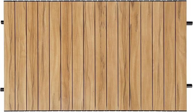 Whitsunday Outdoor Folding Table for Moko Series 36.2 * 19.6 inch (Carbon Walnut