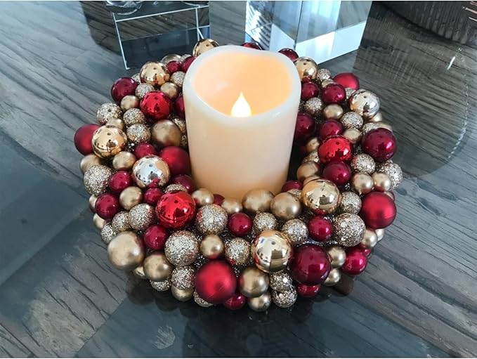 2 Pack 6'' Outdoor Battery Operated Candles with Timer Flameless LED Flickering Candles Waterproof Electric Pillar Decorative Candle for Wedding Party Home Lantern Garden