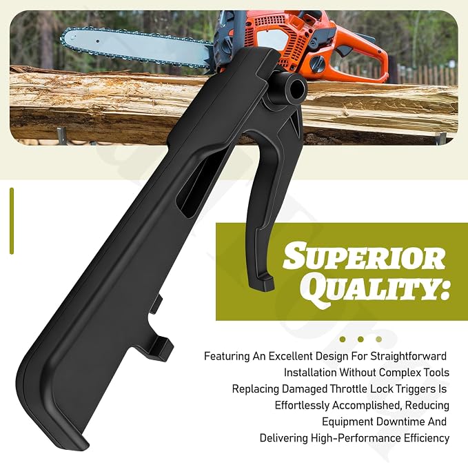 502440201 Throttle Lock Compatible with Husqvarna 455/460/461/465/455E Chainsaws