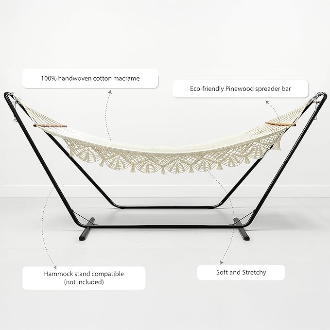 Calloway Mills Ivory Serene Hammock