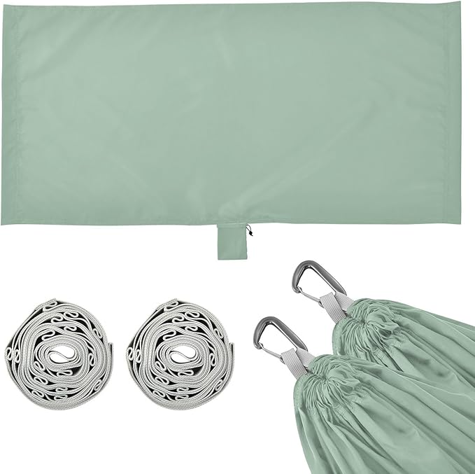 Avocado Green 330lb Capacity Outdoor Hammock with Portabl Carry Bag Tree Hammock for Indoor Outdoor Patio hamaca para Patio Exterior