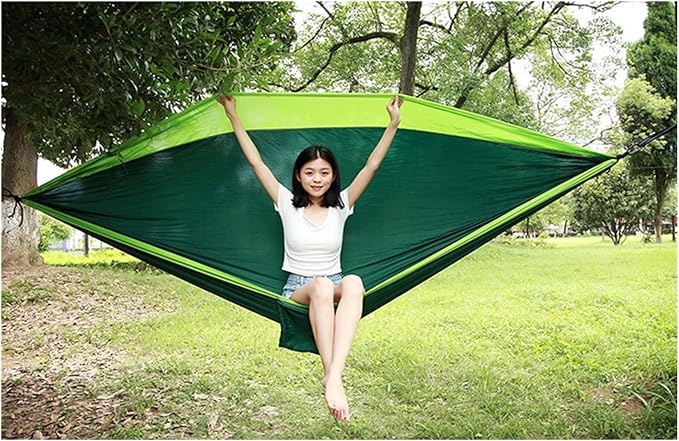 Swing Camping Hammock - Portable Hammock Sheet Camping Accessories for Outdoor, Indoor with Tree Straps Swing seat (Color : 21)
