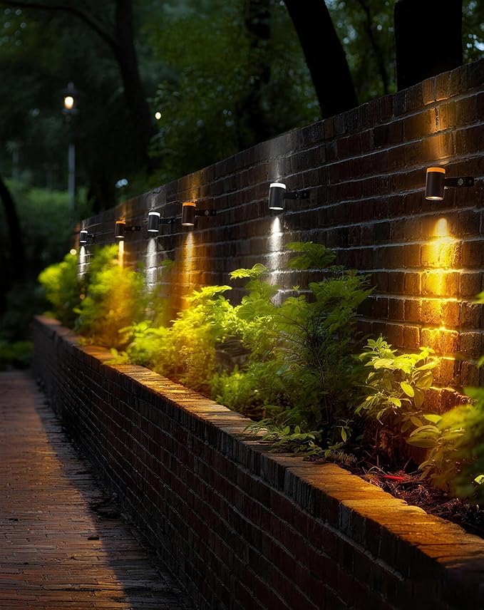 GZBtech Waterproof Landscape Spotlights, 24V RGB+IC+CCT Color Changing Outdoor Pathway Lighting, App&Remote Control Work with Alexa, Aluminum Dimmable LED Spot Light for Garden Yard Decor, 4 Pack