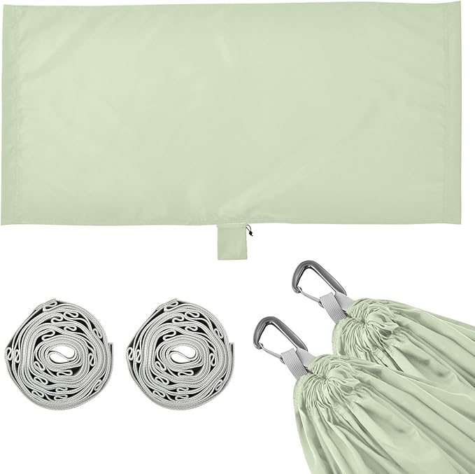 Light Green 330lb Capacity Hammocks for Camping with Portabl Carry Bag Backyard Hammock for Indoor Outdoor Patio hamacas para adultos