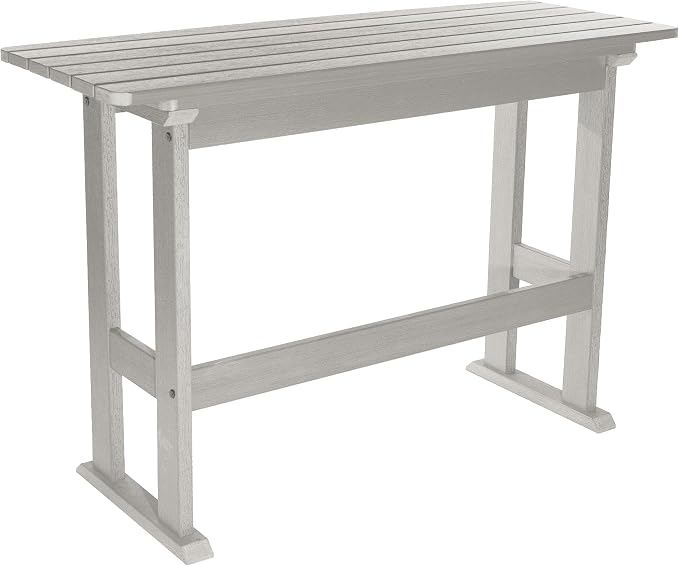 Highwood Lehigh Counter Height Balcony Table, Harbor Gray