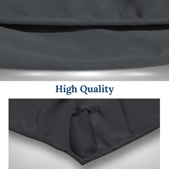 YardGrow 11.5ft 8 Ribs Umbrella Canopy Replacement for Patio Umbrella, Frame NOT Included, Umbrella Replacement Canopy ONLY