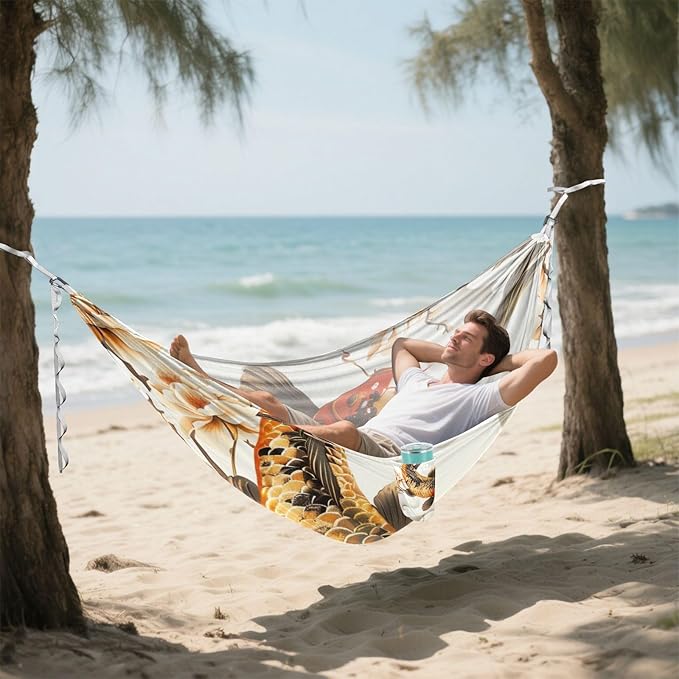 Chinese 330lb Capacity Outdoor Hammocks Portable Hammock for Outside Beach Patio Garden hamacas para adultos con soporte