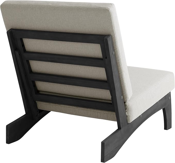 Pia Ricoo 3 Piece Patio Bistro Set with Patio Chairs and Table, Heavy Duty Wood Patio Furniture Set, All-Weather Outdoor Chairs for Balcony, Deck, Poolside, Porch - Light Camel/Dark