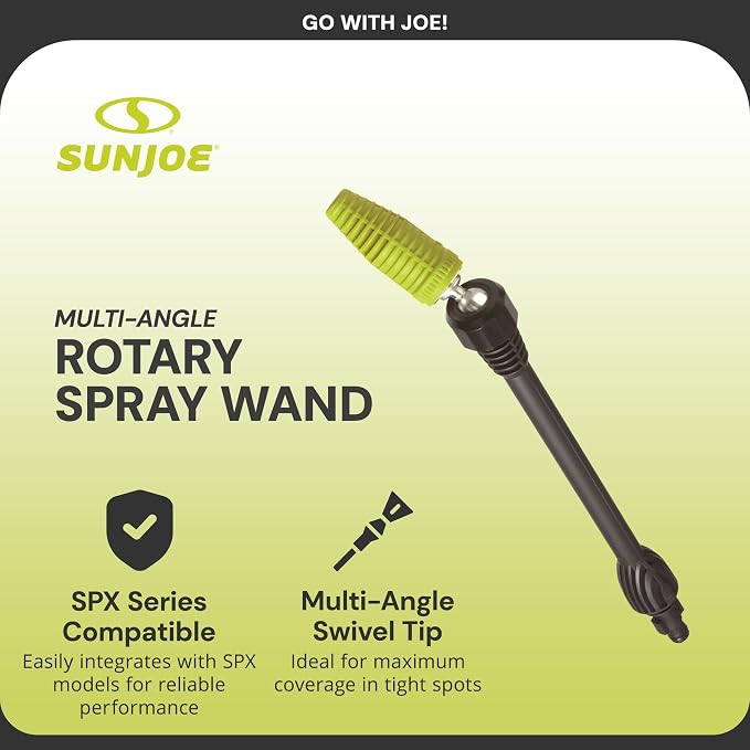 Sun Joe SPX-MARW1 Multi-Angle Rotary Spray Wand for SPX Series Pressure Washers