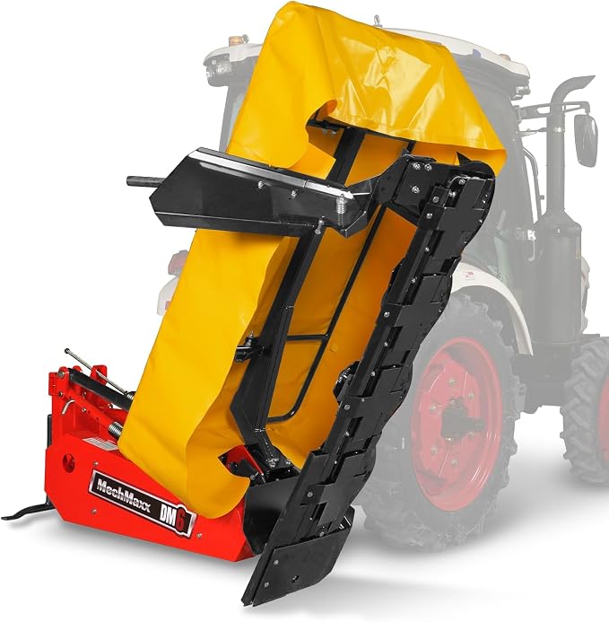 MechMaxx 6FT PTO 3-Point Disc Mower Attachments for 35-80HP Cat.2 Tractor, Model DM6