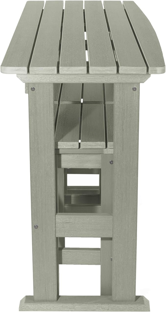highwood Lehigh 3pc Counter Height Balcony Dining Set, Eucalyptus