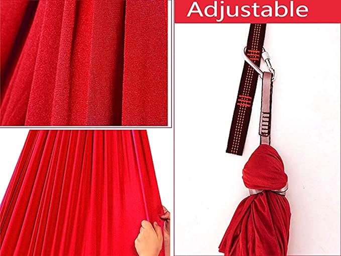 Indoor Kids Soft Hammock Hanging Cuddle Swing Seat Adjustable Therapy Swings for Children and Teens with Special Needs Autism ADHD ADD Sensory (Size : 100 x 280 cm)