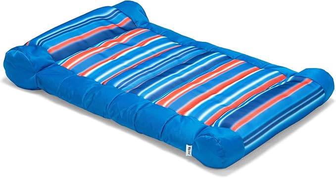 Big Joe Kona Hammock No Inflation Needed Pool Lounger with Headrest, Quick Draining Fabric, 4 feet Big