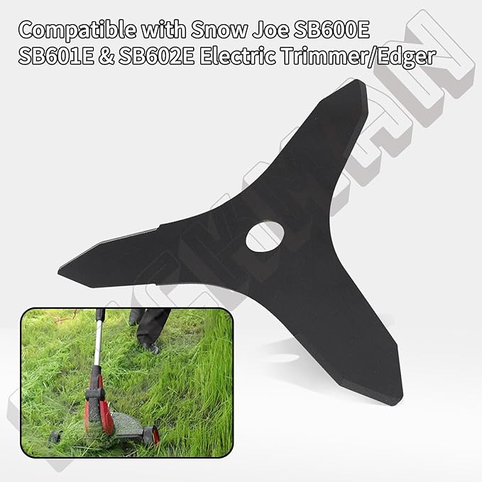 Update SB601RB Replacement Trimmer Blade, Compatible with Snow Joe SB600E, SB601E & SB602E Electric Trimmer/Edger, for Sun Joe 11.5-Inch 4.5-Amp Electric Trimmer/Edger With installation Instructions