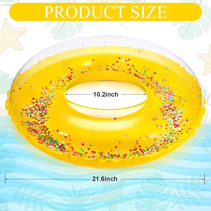 JcHrmers Summer Goose Outfit 23 Inch Porch Goose Bikini Clothes with Swimsuit Swim Ring Hat Sunglasses