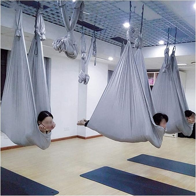 Kids Soft Swing Chair Indoor Therapy Swing Cuddle Hammock Autism ADHD Aspergers Children Elastic Parcel Steady Seat Swings Max Load 200KG (Color : Green, Size : 150 x 280 cm)