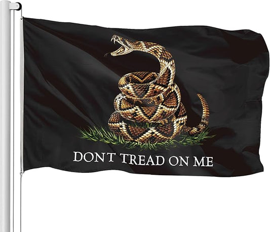 We The People Flag 1776 American Flags Dont Tread On Me 3x5 FT Polyester Banner With 2 Bass Gromments Independence Day 4th of July Flag Patriotic House Decoration (pattern-4)
