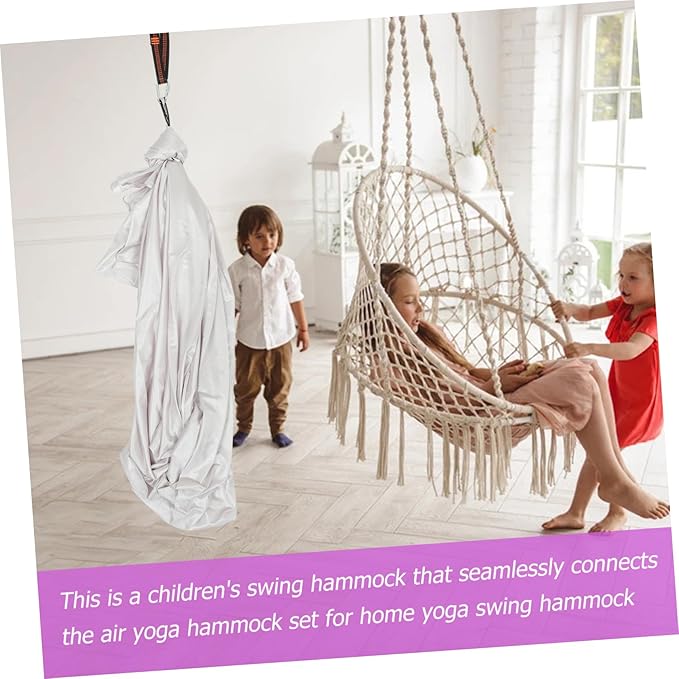 POPETPOP Aerial Hammock Boys and Girls Equipment Hammock Indoor Toy Ergonomic Design Easy to Install