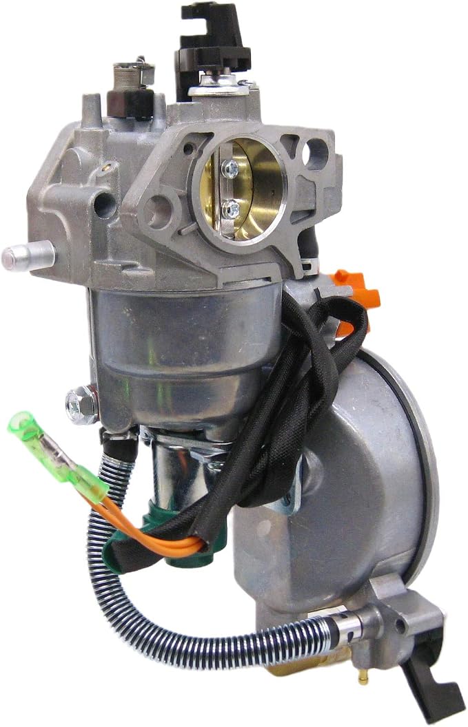 NIMTEK Dual Fuel Carburetor LPG Conversion Kit for Generator 4.5-5.5KW GX390 188F Carburetor