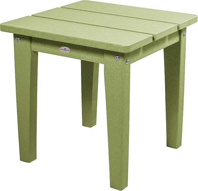 Mix and Match Cape, Lakeshore and Riverside Adirondack Small Side Table, Palm Green