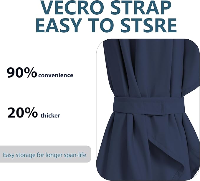 6.5x10FT Rectangular Patio Umbrella with Push Button Tilt & Crank Lift for Garden,UV Protection Outdoor Umbrella for Deck,Pool and Yard,Navy