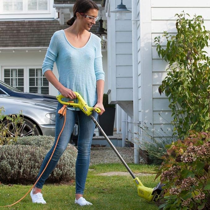 Ryobi RLT3525 RLT3525-Electric Trimmer (25cm Cutting Width, 350W, Grey,Yellow