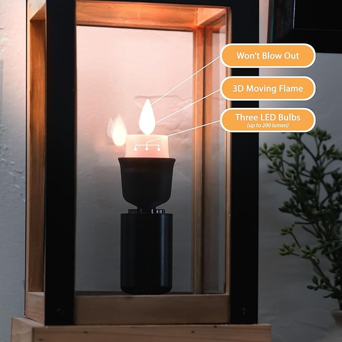 Smart Flameless Candle Lightbulb