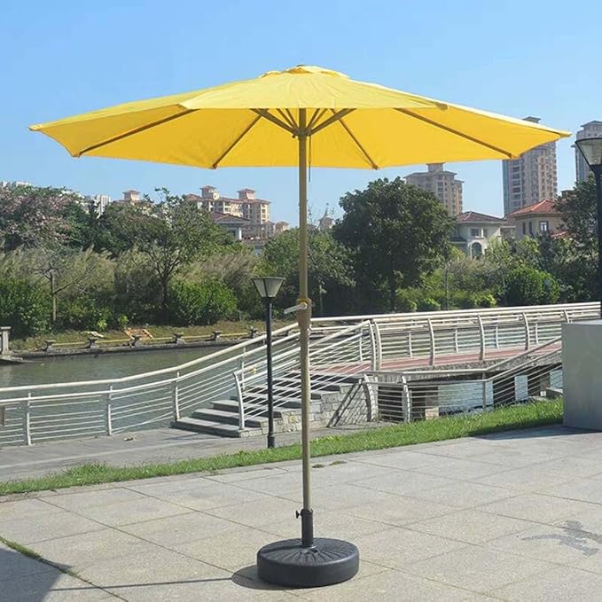Patio 10FT Umbrella Replacement Canopy Garden Sun Umbrella Replacement Cloth With 6 Ribs/8 Ribs For Outdoor Backyard Pool Umbrellas Cantilever Parasols Replacement Covers