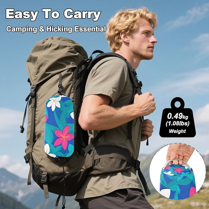 Summer Fresh Vivid Flowers 330lb Capacity Hammocks for Camping with Portabl Carry Bag Swing Hammock for Indoor Outdoor Patio soporte para hamacas para adultos