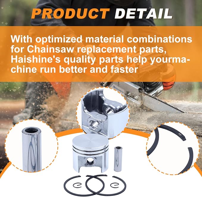 37mm Piston Pin/Finger Rings Circlips Kit For STIHL 017 MS170 MS 170 Chainsaw #1130 030 2000 Engine Parts