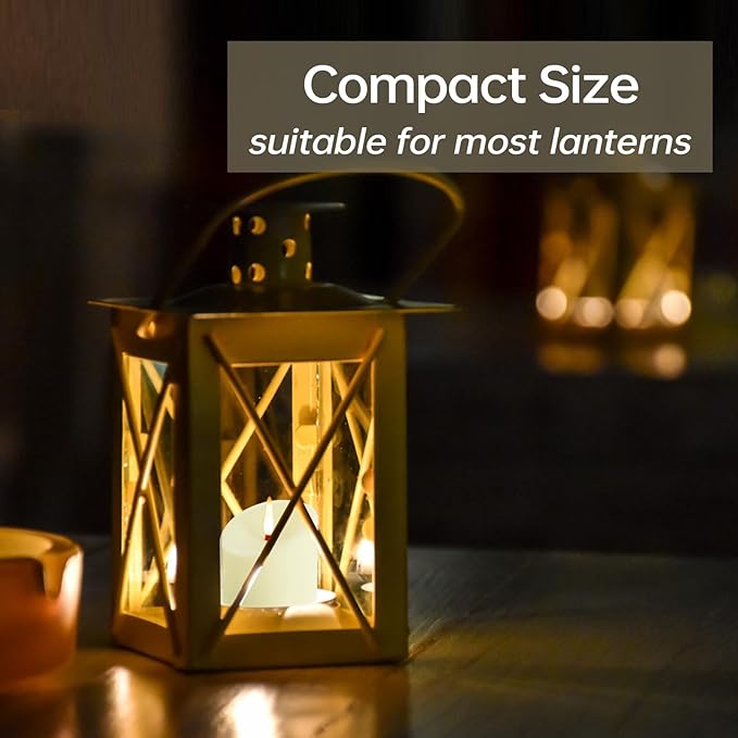 TECHLONG Outdoor Waterproof Flameless Candles with Timer, Remote Control Battery Operated Candles Flickering Last 600 Hours, 3"x3" Realistic Electric Fake LED Candles, Ivory Plastic, Set of 3