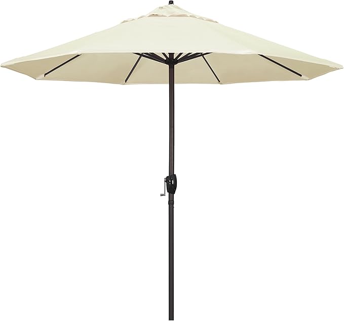 California Umbrella 9' Round Aluminum Patio Umbrella