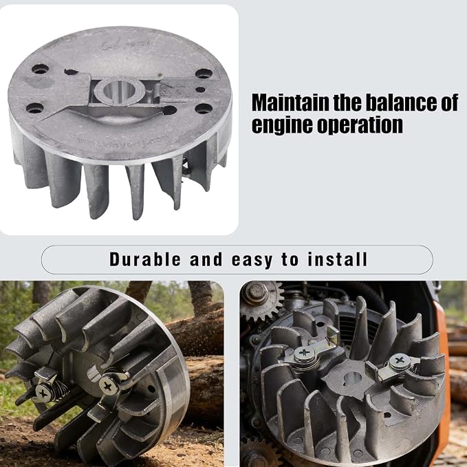Flywheel Chainsaw Flywheel Assembly Replacement for 137 142 137E 142E Chainsaw 530 05 96-37