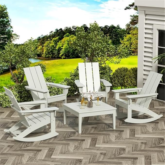 Costaelm Outdoor Side Tables for Patio, Small Patio Conversation Table Weather Resistant Coffee Table, Small Square Table Outdoor End Tables for Porch, Balcony, Poolside, Deck, Sand