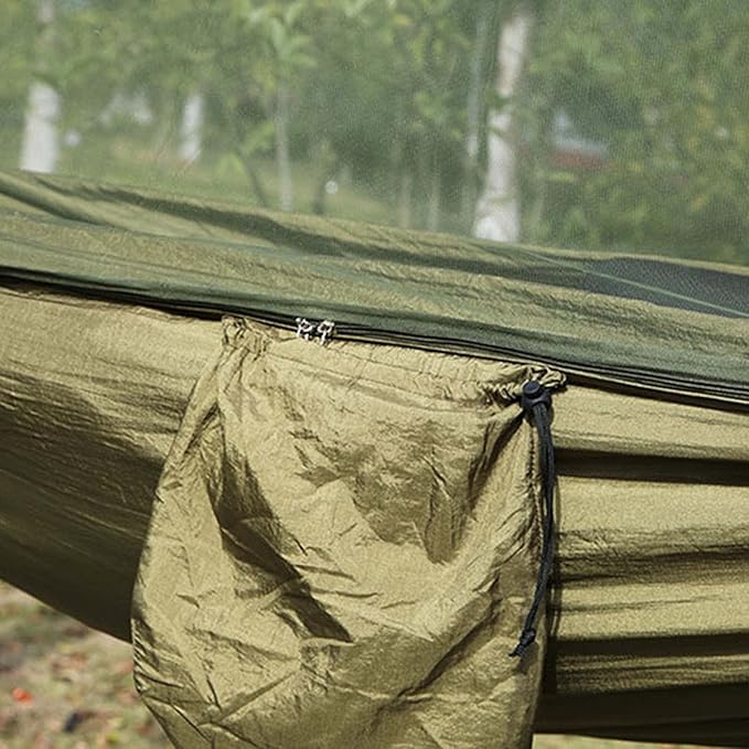 Hammocks for Trees, Travel Hammock, Portable Hammock, Parachute Nylon Hammock, for Outdoor, Indoor, Backpacking, Travel, Hiking, Beach, Backyard, Patio