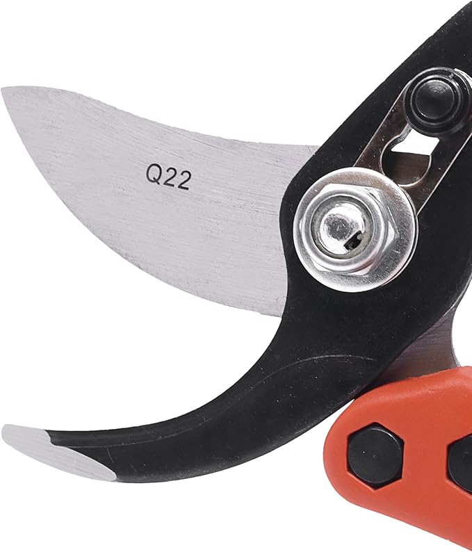 Zenport Q22-3PK of Pruners, Euro-Pro, Bypass, 9-inch, 1-inch Cut, 3-Pack