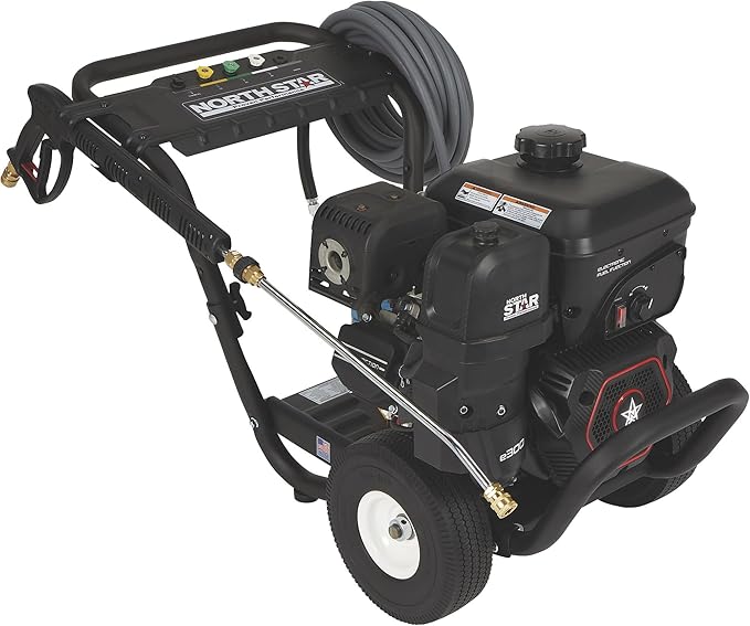 NorthStar Gas Cold Water Pressure Washer, 3600 PSI, 3.0 GPM, NorthStar Engine