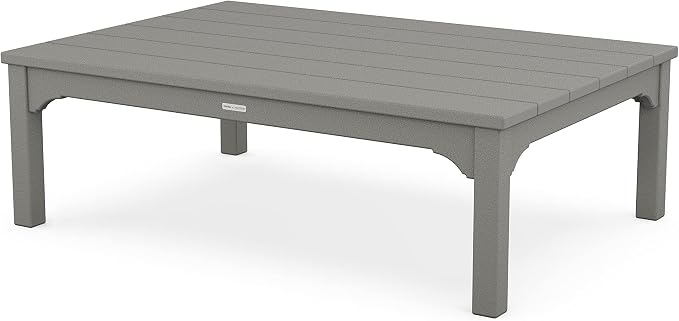 Martha Stewart by POLYWOOD® Chinoiserie Coffee Table in Slate Grey