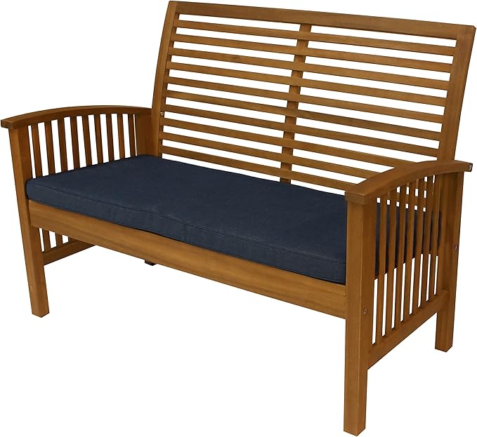 Leigh Country Sequoia 4-Piece Conversation Set, Wooden Outdoor Patio Furniture for Porch/Patio/Deck