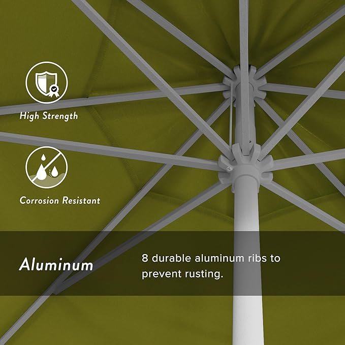 California Umbrella 9' Rd Aluminum Patio Umbrella